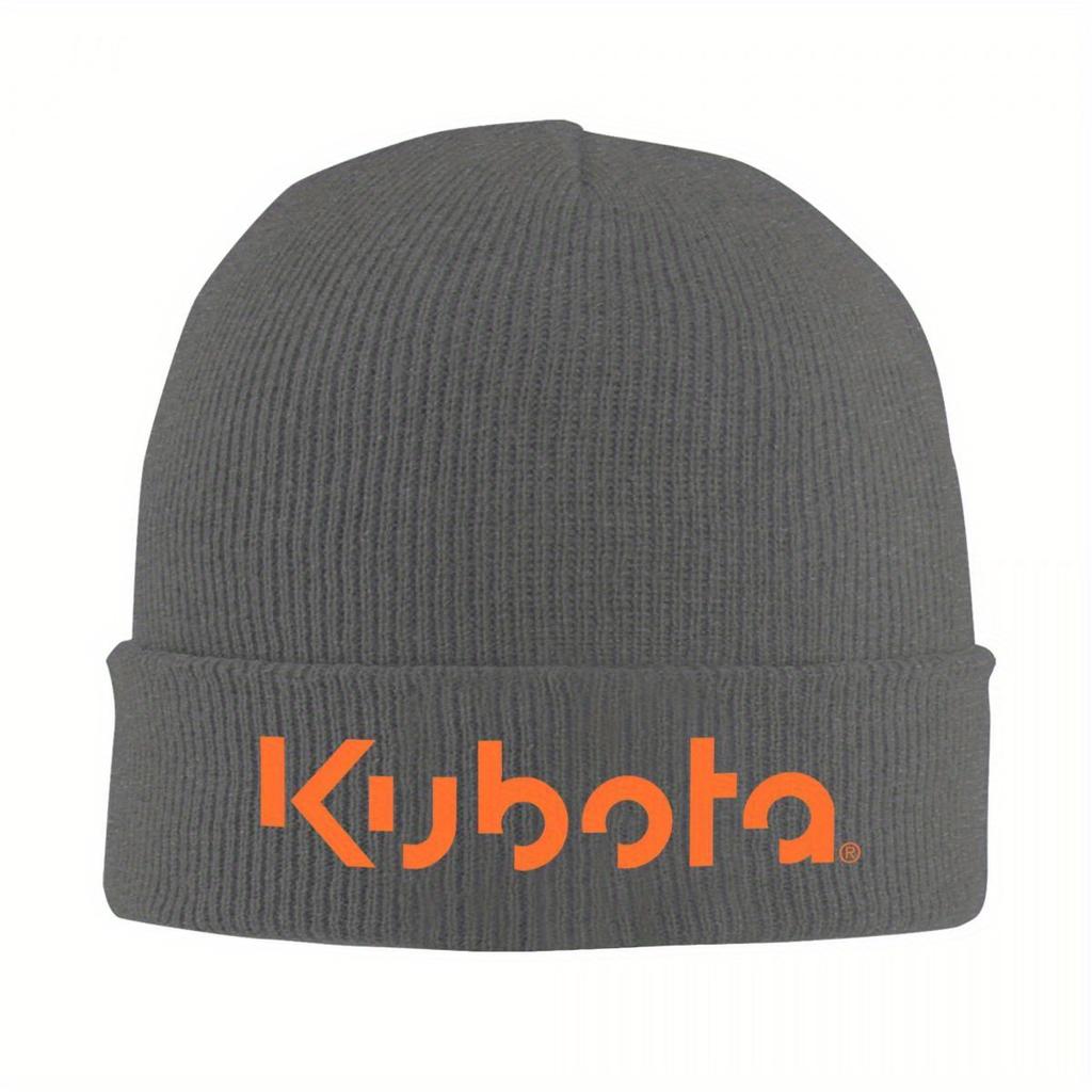 Kubota Logo Orange Strickmütze Warme Beanie Mütze Baseballkappe