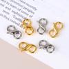 Keyring Figure Eight Lobster Clasp for Jewelry DIY Metal Durable Connectors Accessories for Making Gifts