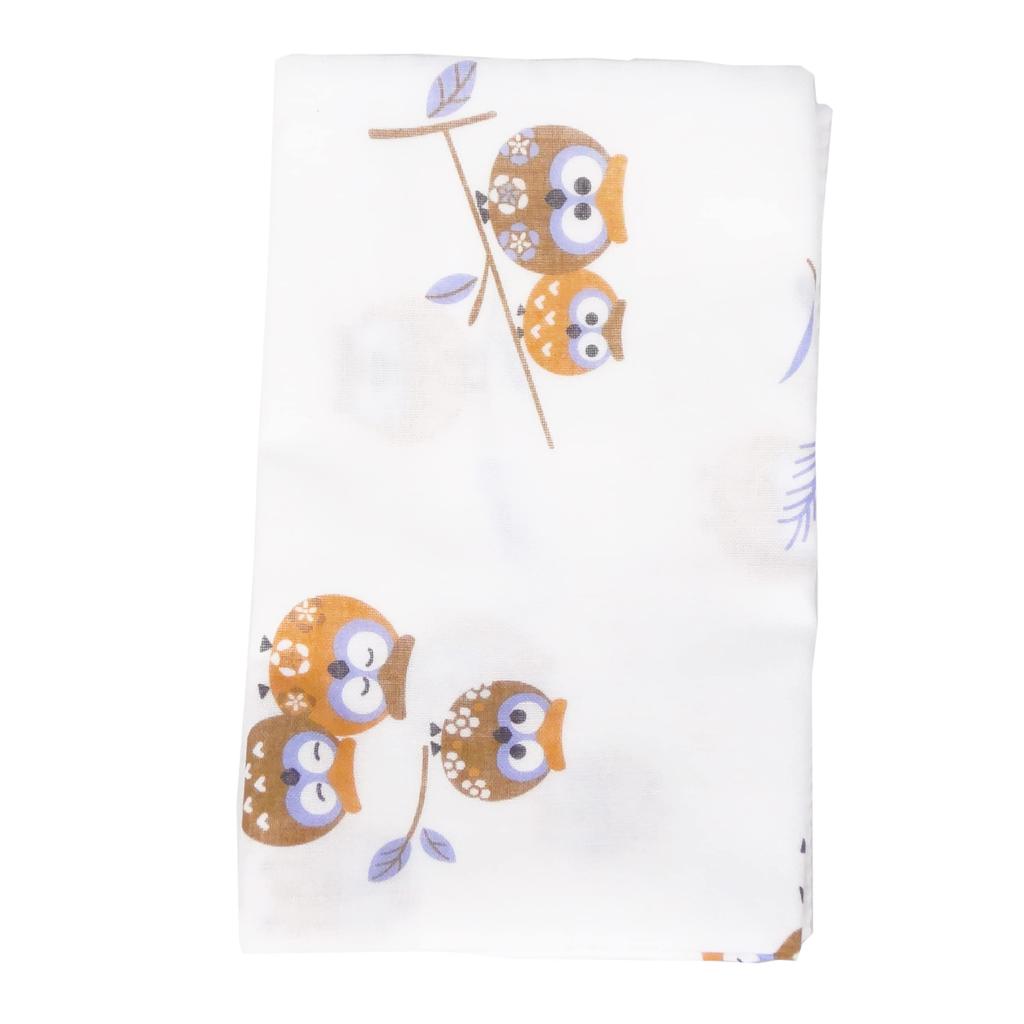 WKG Soft and Fluffy Gauze Tenugui Hand Set of Made In Japanese Pink Sakura Small Japanese Rabbit Owl (Tenugui Towels), 5, Japan, Senshu, Pattern,