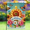 Garden Ag 12x18 Hello Sunshine Double Sided Indoor Outdoor Yard Ag Banner FCCE ZZA WWL EEL