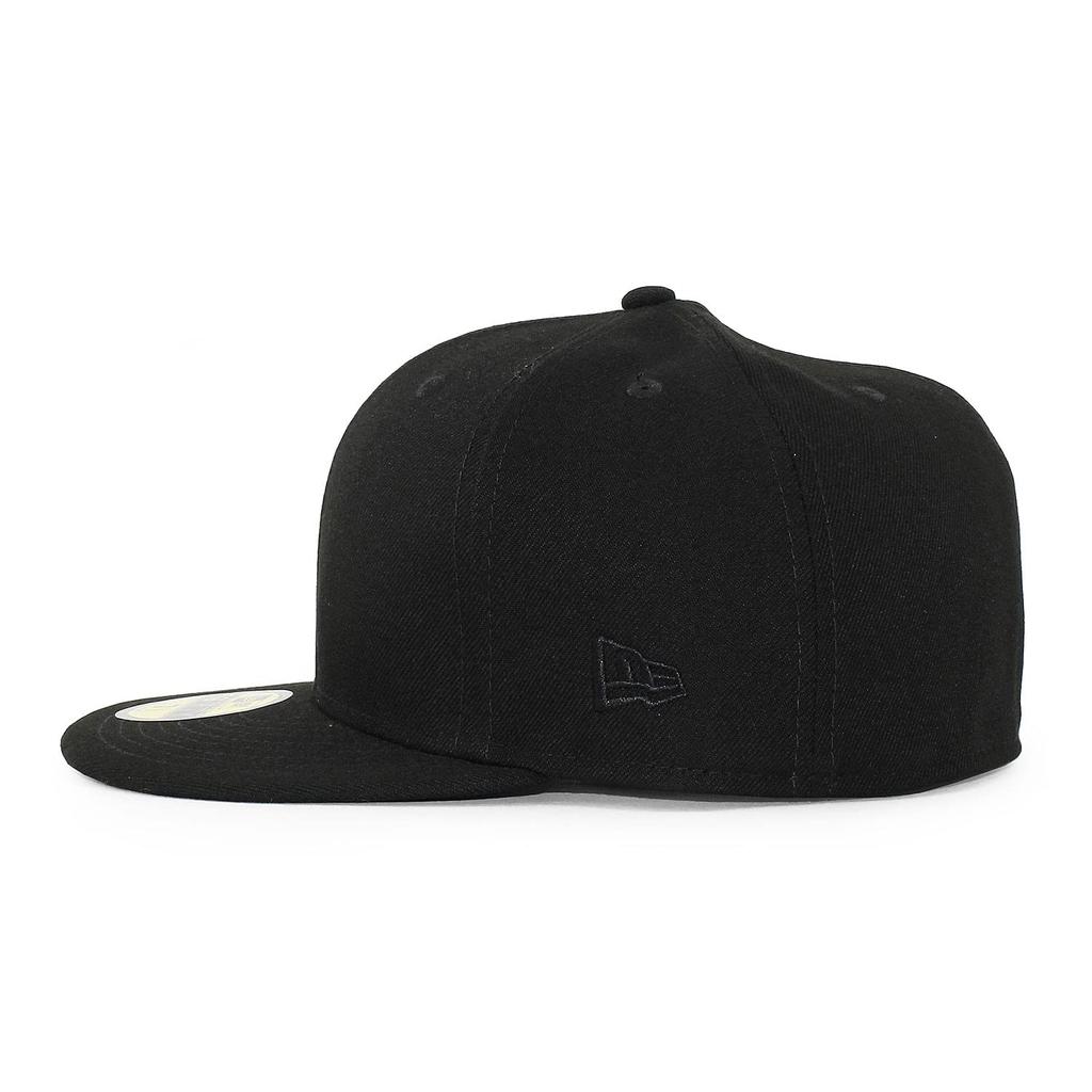New Era 59FIFTY Blank Basic Fitted 8 Cap, Plain, Navy/White (Size (approx. 63.5cm))
