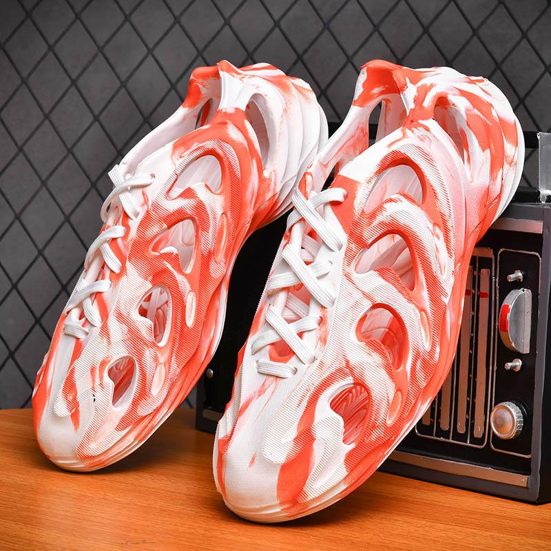 Mode Original Herren Sandalen Leichte Freizeitschuhe für Herren Weiche Sohle Loch Flats Clogs Outdoor Schnürer Strand Hausschuhe Gartenschuhe Sneakers