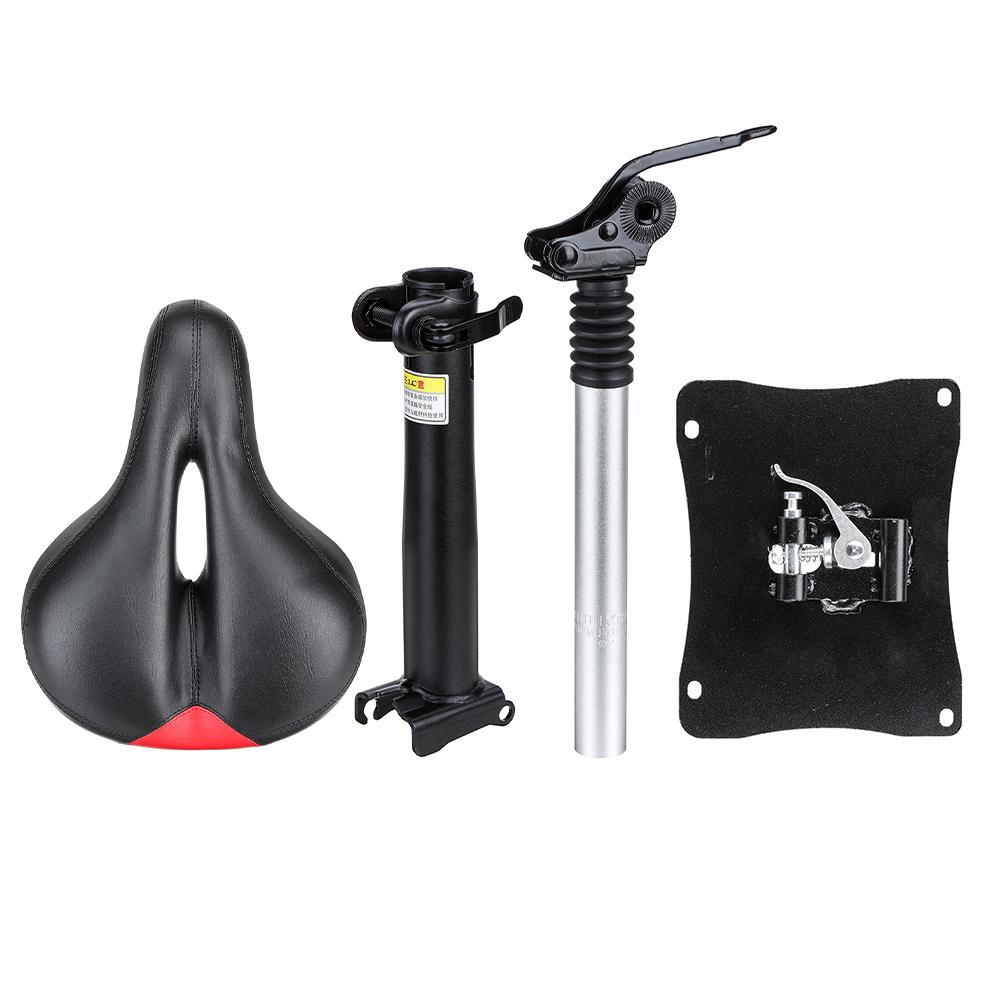 Electric Scooter Seat Post Saddle Shock Seat Post Black Silver Seatpos Repair Accessories Electric Scooter Parts