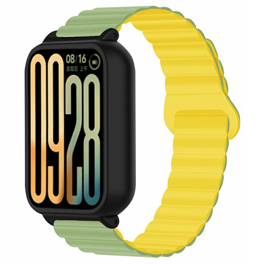 For Xiaomi Smart Band 9 Pro Silicone Strap Replacement Magnetic Loop Watch Band with PC Case