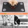 Pet Diatomaceous Earth Mat Cat Dog Feeding Mat Anti-Spill Waterproof Easy to Clean Pet Absorbent Quick-Dry Dining Mat