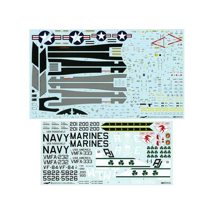 Tamiya 1/32 Aircraft Series No.08 US Navy McDonnell Douglas F-4J Phantom II Marine Model 60308 F-4J Marine Large