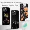The Godfather Classic Movie Poster Phone Case For iPhone 17 16 15 14 13 12 Plus Pro Max  High-end Luxury Magsafe Sheepskin