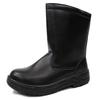 Half steel toe genuine leather black leopard Black 27 cm [Cocos Nobuoka] boots, cap, oil-resistant sole, toe, (AAQX6) ZA-817