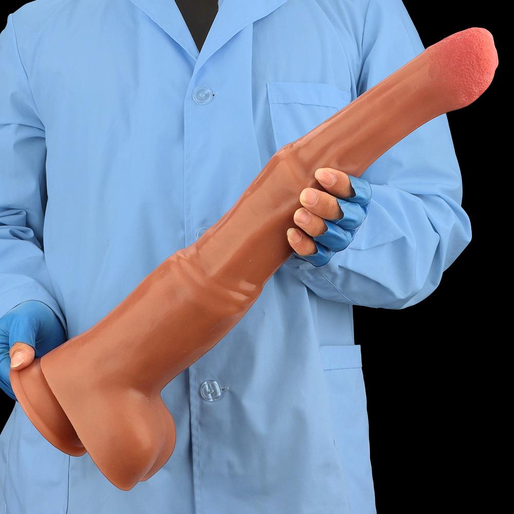 Silikon Po-Stöpsel Dildo Masturbator für Frauen Sexspielzeug Riesiger Dildo Fisting BDSM Strap-on Penis Großer Schwanz