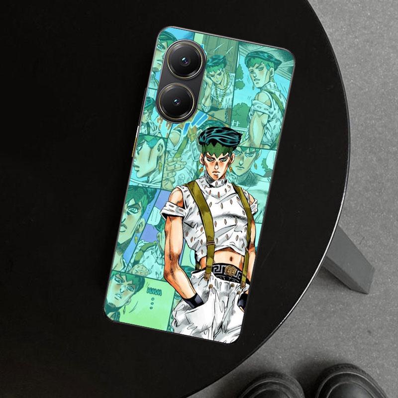 JoJo Adventure Rohan Kishibe Phone Case Cover for Xiaomi Poco X6 X5 X7 Pro F7 Ultra Redmi 15C 15 13C 13 12C 12 10C 10 10A 9C 9A