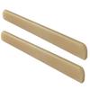 Classical Guitar Unbleached Cow Shaped 2 Pieces Saddle, Bone, Saddle, (Original Color, 8038/9mm) [Item]