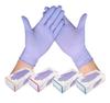 Nitrile Gloves SP3 Powder Free L Soft Purple Gloves Food Sanitation Act Compliant Fit Disposable Nursing Care Food Cleaning [Fast Late] [150 Pieces]