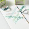 5 adet Sakura Çiçeği Washi Bant Seti Mini Bant Seti Yapışkan Maskeleme Bandı 1cm Dekorasyon Etiketleri Günlük DIY El İşi için