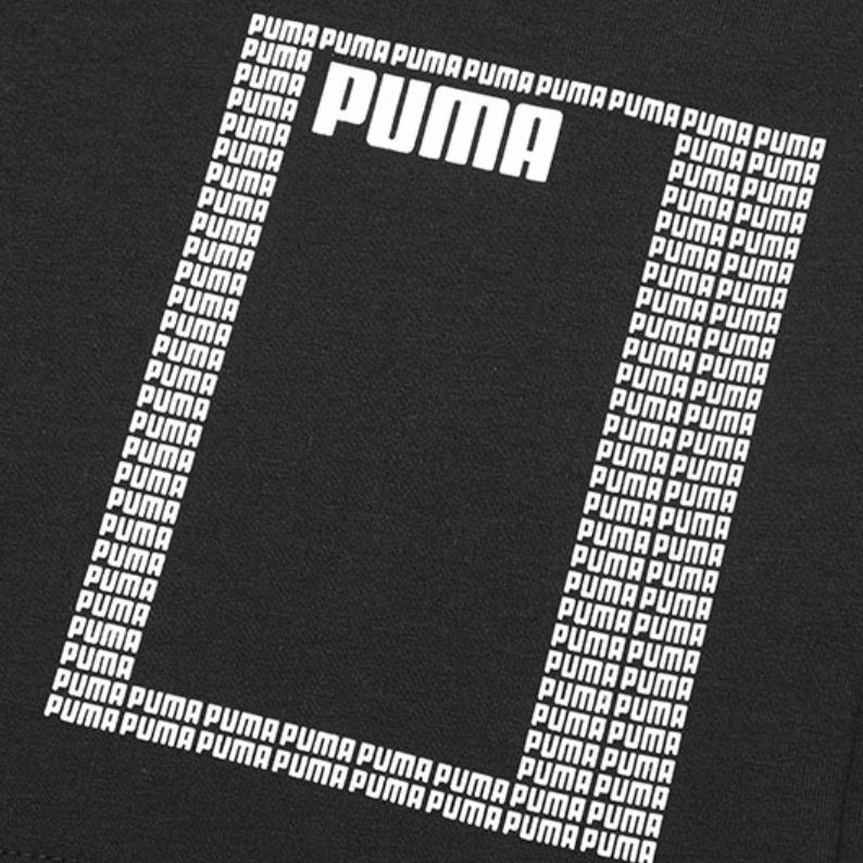 Puma Colorblock Loose-Fit Sports Shorts Men Bottoms Black 852244-01