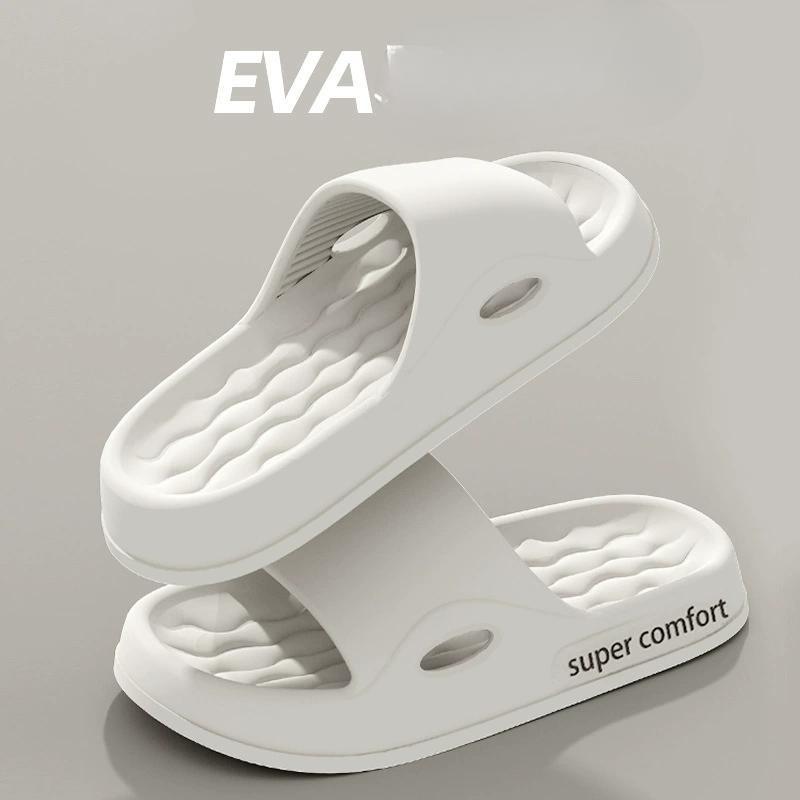 Papuci reci pentru bărbați și femei care poartă EVA pentru uz casnic, picioare anti-alunecare și inodor pentru uz casnic, baie cu talpă groasă pentru utilizare în interior vara