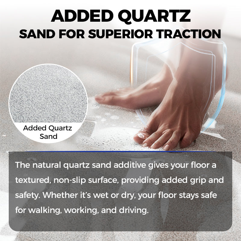 High-Gloss Marble Effect Epoxy Floor Coating Marble Garage Paint Waterproof Floor Paint Waterproof Water-Based Epoxy Coating