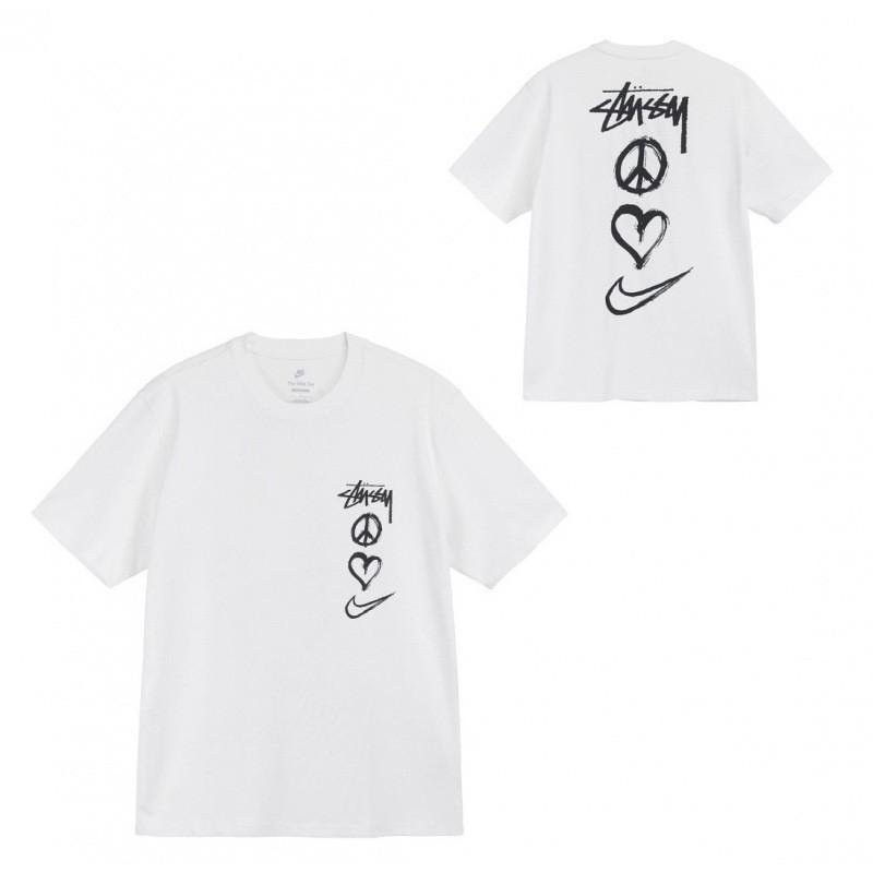 2026SS Letter Print T-Shirt Streetwear Loose Fit Couple Tee Short Sleeve