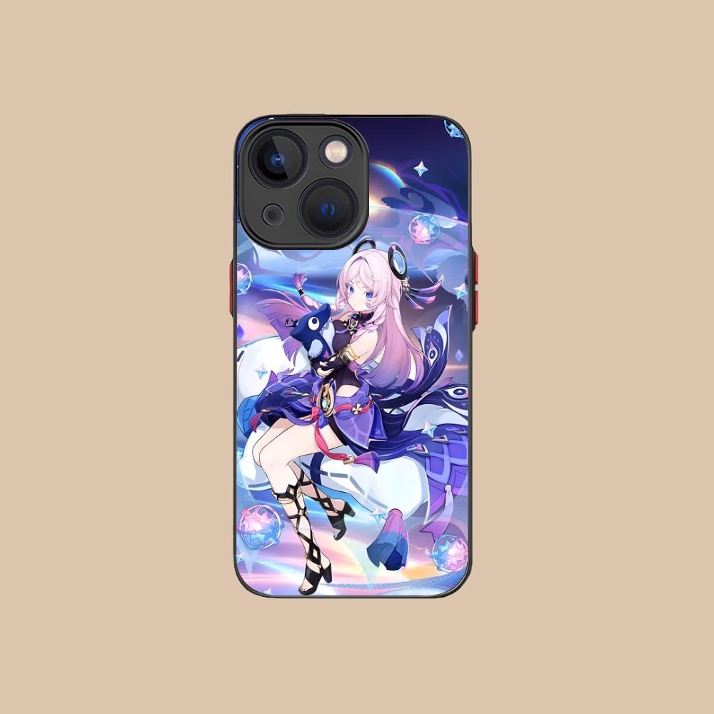 Coque de téléphone Genshin Impact Citlali pour iPhone 16 15 14 13 12 11 X XR XS 8 7 Pro Max Plus Mini Impression Couleur Couverture en Silicone