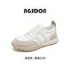 Augustus Dengde training shoes women's 2025 new summer academy style casual platform shoes Forrest Gump sports white shoes
