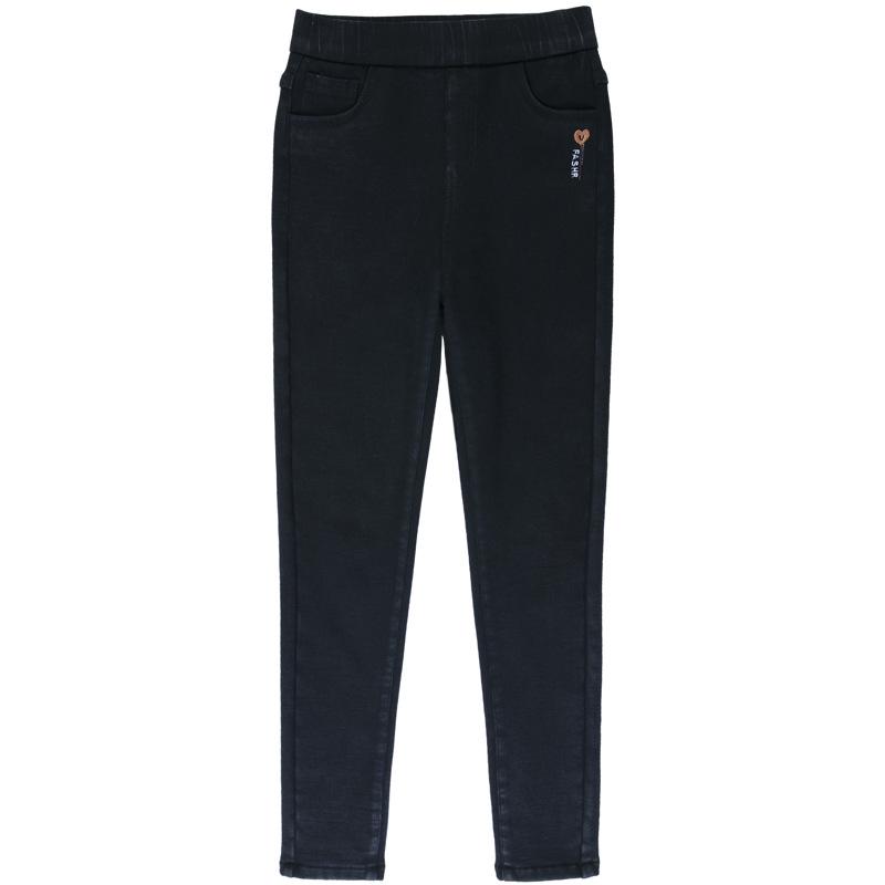 2024 Women's High Waist Slimming Jeans - Versatile, Elastic, Casual Small Leg Pants for Spring & Autumn.