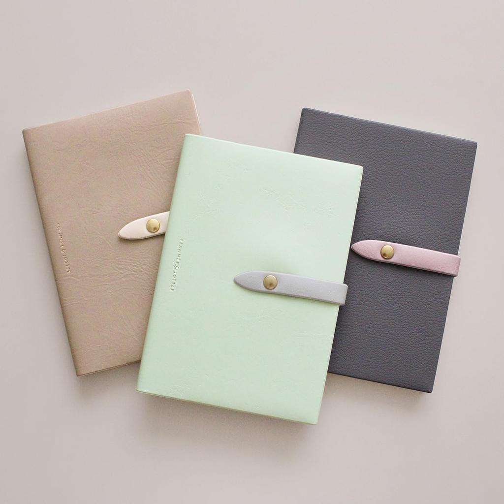 L-Commune Matca Planner, 2025, April Start, B6, Weekly Left, Randy, Beige, DR-WB-451