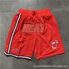 Men Women Basketball Shorts With NBA Team Logos Modal Fabric Quick Dry Sportswear Gym Running Training