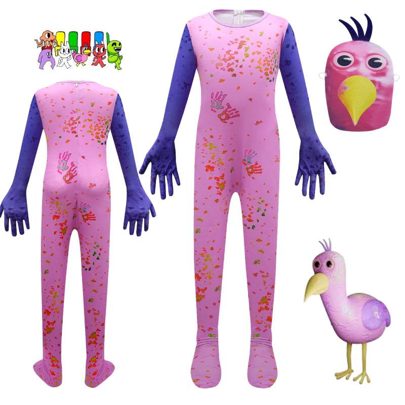Banban Of Garden Opila Fugl Kostymesett Barn Jumpsuit Halloween Rollelek