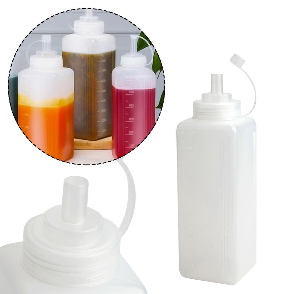 Squeeze Sauce Bottle Dressing Bottle Food Dispenser Kitchen Tools