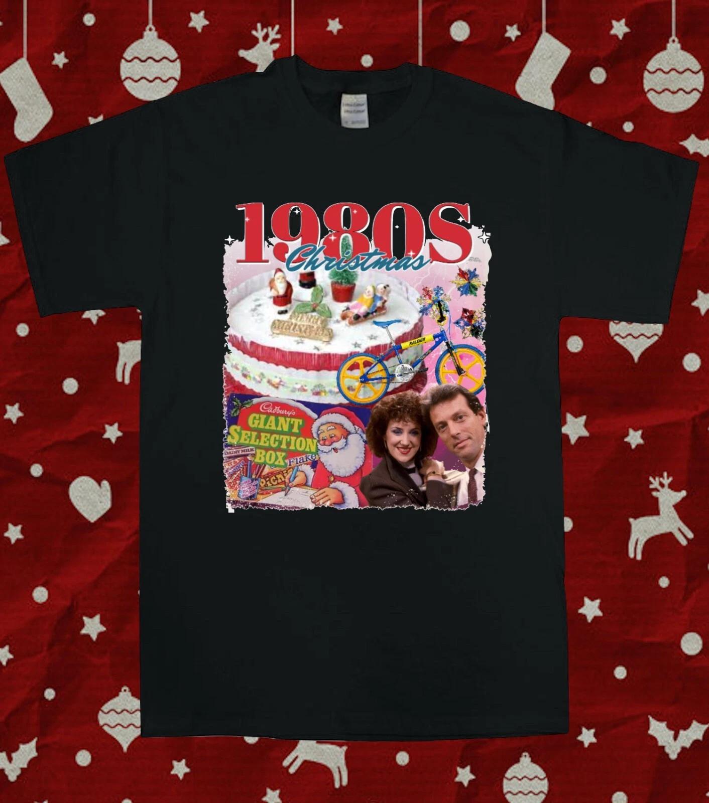 1980s 80s Kid Retro Nostalgia Unisex Christmas T-Shirt New 3XL