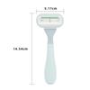 Pyeon Store MAX FRESH Full Swing Women’s Razor + 2 Razor Blades + Holder Green ,Korean Razor Blade