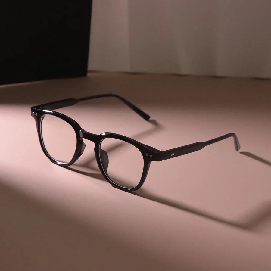 

Elegant Casual Eyeglasses Frame Male Classic Daily Life Clear Lens Design Brand Style Plain Oval Shape Glasses Men Women