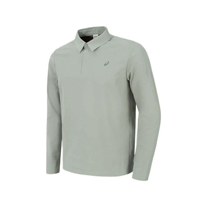 

Asics Sports Long Sleeve Polo Shirt Men tops 2031F587-300 M