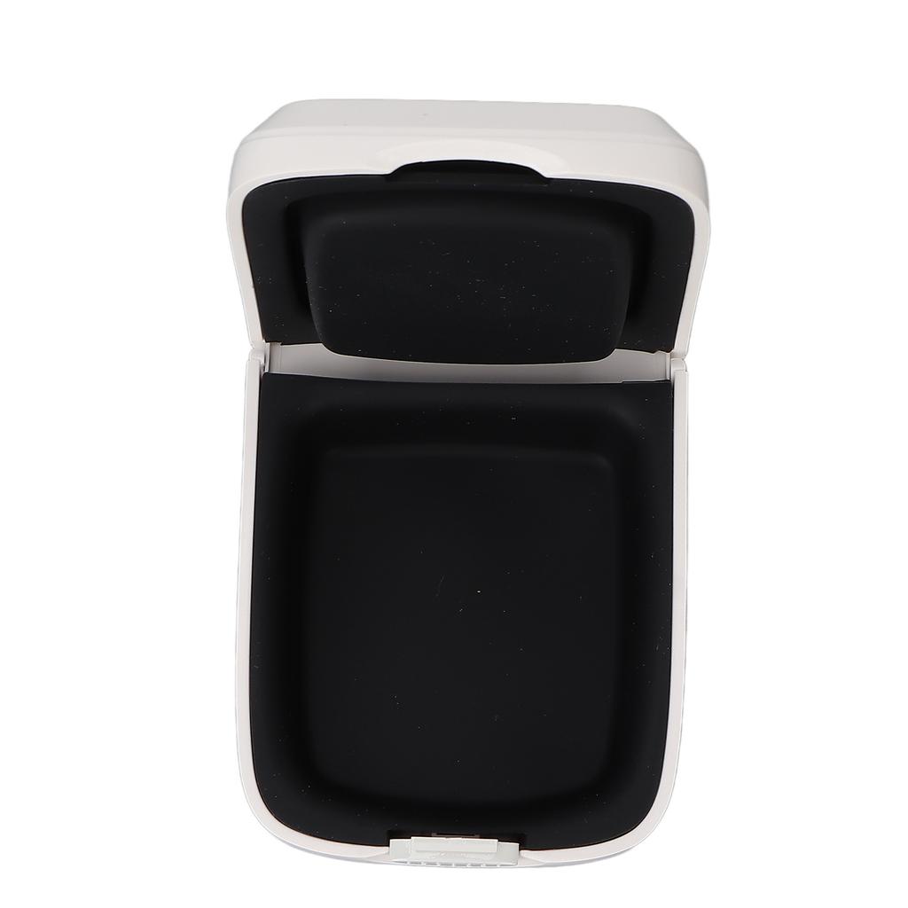 Ochranné pouzdro na sluchadlo Přenosný úložný box na sluchadlo pro zesilovač zvuku Bílý