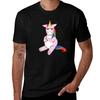 Grump Unicorn Tshirt Basic Regular Fit Casual Tshirt