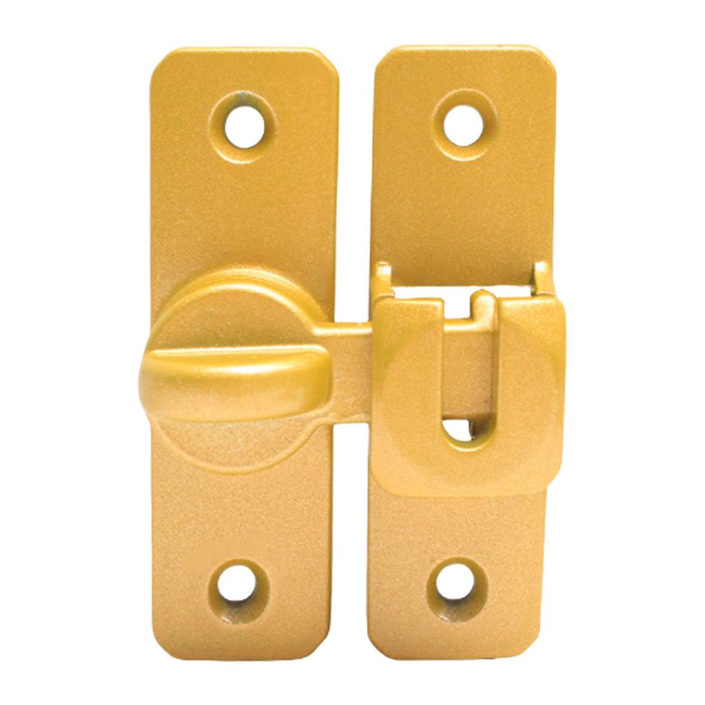 Multipurpose Sliding Door Latches Bolt Lock for Home and Office Supplies Security Daily Use Sturdy Aluminum Alloy