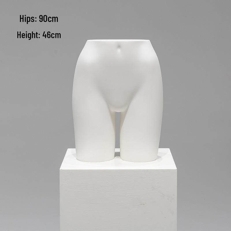 Unisex Torso Mannequin: Female & Male Underwear Display Stand