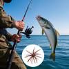 2Pcs 9CM/2.8G TPE Bionic Sea Urchin Lure Floating Simulation Sea Urchin