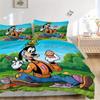 3pcs Goofy Easter Egg Painting Bedding Set, Including 1 Quilt Cover and 2 Pillow Shams, Without Filling, Soft and Comfortable Home Bedroom S055