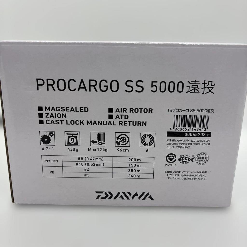 Daiwa 18 Pro Cargo SS 5000 Casting Spinning Reel Long Distance Surf Casting Reel 2018 Model