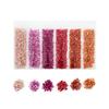1 Set Multi-Color Mixing Nail Art Crushed Glass Stones Irregular Decoration for DIY Epoxy Resin Siliocne Mold Fillings Material