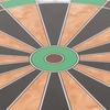 17 Inch Dart Board Game Set Double Sided Magnetic Dart Board with Magnetic Darts Brown