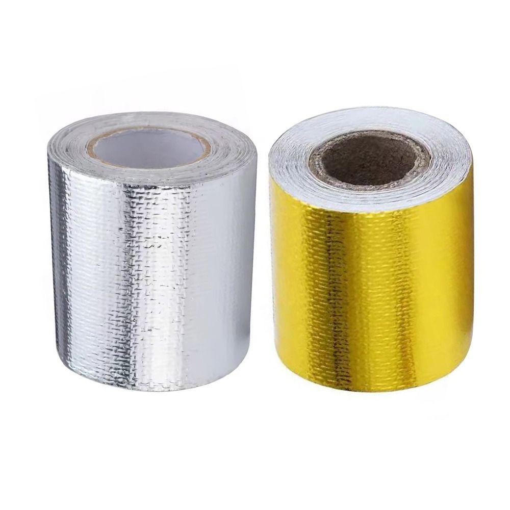 Wysokotemperaturowa taśma samoprzylepna odbijająca ciepło Złota/Srebrna taśma bandażowa