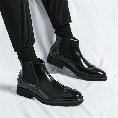 Leather Boots For Man Genuine Leather Big Size Boots High Quality Designer Formal Boots Casual Boots Fashion Business