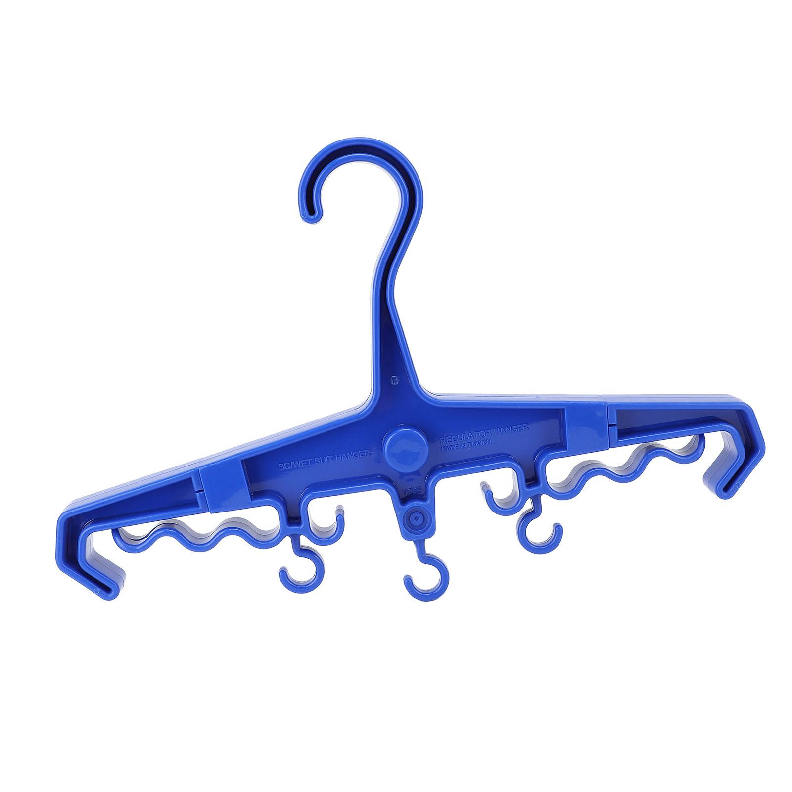 

BCD BC Hanger Multi Purpose Ergonomic ABS Portable Durable Diving Gear for Travel Water Sports Blue синій