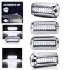 27LED 12V Transom Underwater Pontoon Ship Boat Accessories Stainless Steel Waterproof Marine Light IP68
