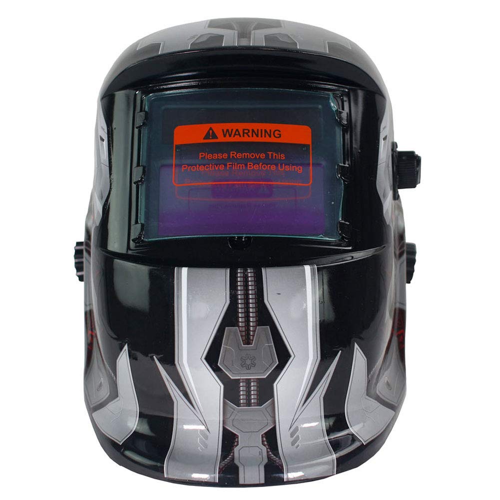 FUNTRESS Automatic Darkening LCD Welding Solar Rechargeable TIG MIG Welding Grinding Welding Shading Range Adjustable Headband Mask, Helmet, Mask,