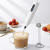 Rechargeable HandHeld Milk Frother Blender Portable Electric Whisk Coffee Frother 3-Speed Milk Frother Beverage Mixer