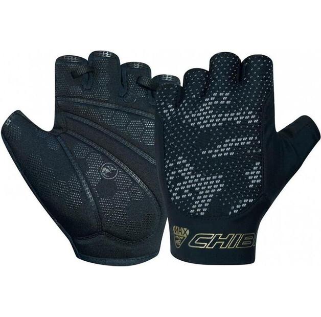 Велоперчатки Chiba Pure Race короткие (черный)