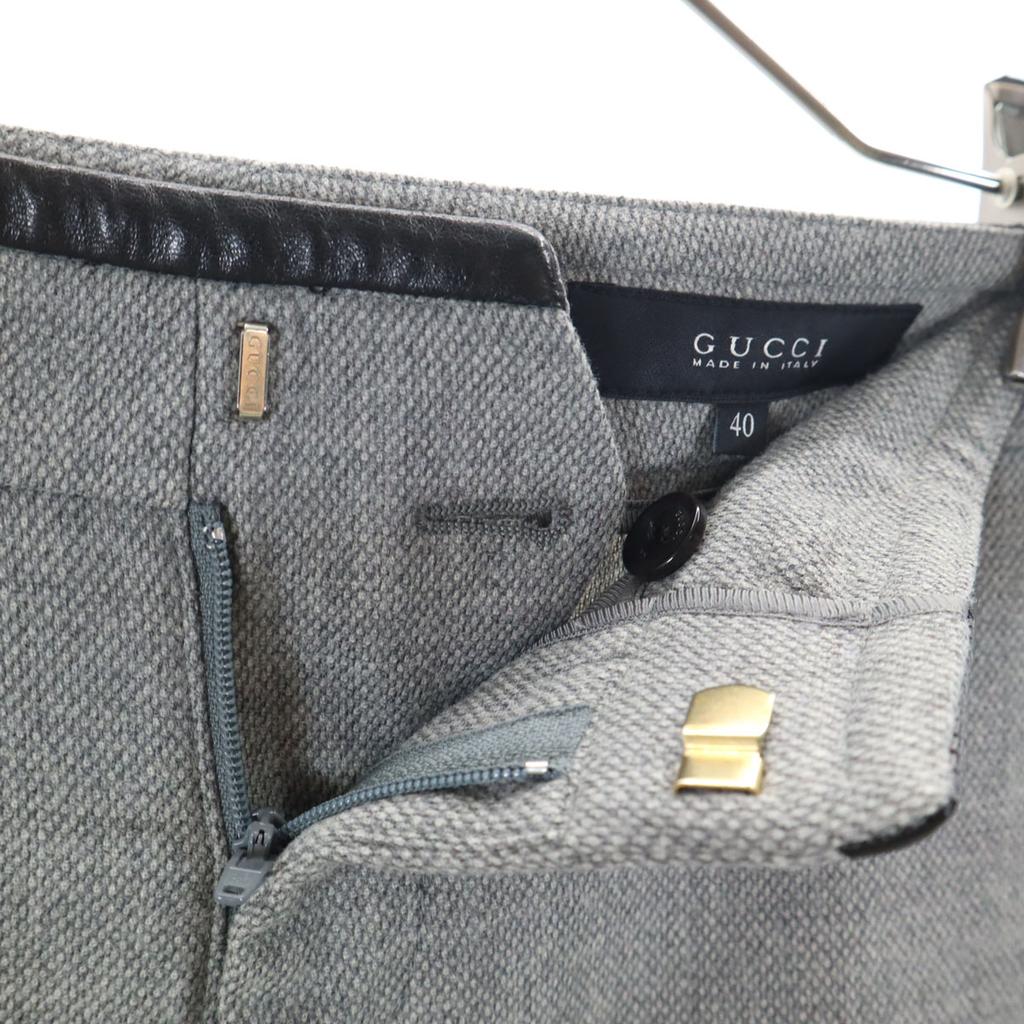 Gucci Kalhoty 40 šedé Dámské Použité Vyrobeno v Itálii