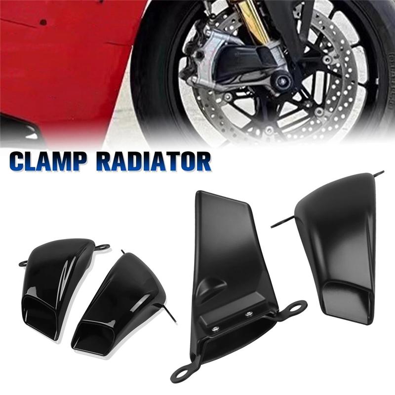 Motorcycle Front Caliper Radiator Cover Air Duct Brake Cooling For DUCATI Panigale Streetfighter V4 V4S V4SP-M53K